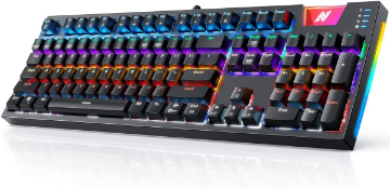 Abkoncore K660 Mechanical Gaming Keyboard ABKO-KB-K660ARC-BK